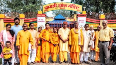 Photo of गायत्री मंदिर सिंदरी  सिंदरी धनबाद ,आज दिनांक १६.०९.२०२३ शनिवार को गायत्री ज्ञान मंदिर सिंदरी के साधनाकक्ष में शांति कुंज से आए झारखंड प्रांत के प्रांतीय प्रतिनिधि