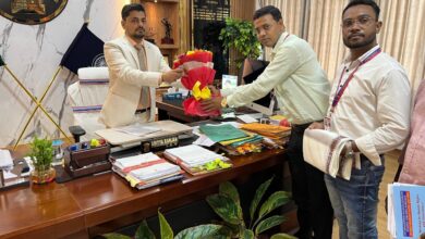 Photo of झारखंड प्रदेश अध्यक्ष दिलीप रवानी के नेतृत्व में आज धनबाद जिले के उपायुक्त आदित्य