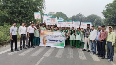 Photo of हर्ल सिंदरी ने स्कूली बच्चों के साथ निकाली जन जागरण अभियान रैली