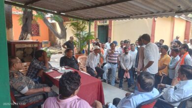 Photo of पाथरडीह थाना के प्रांगण में दिनांक 14 अक्टूबर 2025 समय 12:30 बजे दिन में दिन सोमवार को चासनाला