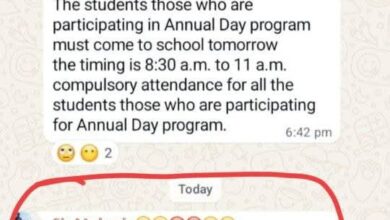 Photo of झारखंड दुमका के जाने-माने मिशन स्कूल सेक्रेड हार्ट के द्वारा छठ पूजा समाप्ति के दूसरे दिन स्कूल नहीं आने वाले