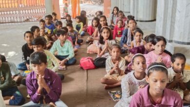 Photo of झरिया 2 नवंबर श्री सत्यनारायण मंदिर स्टेशन रोड झरिया में संस्कृत पाठशाला में आज तुलसी विवाह को ध्यान में रख