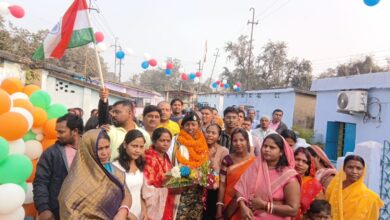 Photo of देश के सबसे बड़े थल सेना का अंग (बीएसएफ) की सिपेशलार मुस्कान कुमार महज 22 वर्षीय का भब्य स्वागत