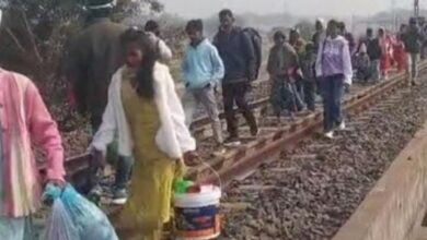 Photo of लोहरदगा/रांची। झारखंड में रविवार को एक बड़ा रेल हादसा होते-होते टल गया। लोहरदगा–रांची रेलखंड पर कोयल नदी