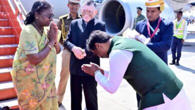 Photo of झारखंड की पावन धरा पर राष्ट्रपति का आगमन: जमशेदपुर में श्री जगन्नाथ मंदिर का भूमि पूजन और छात्रों से संवाद जमशेदपुर। भारत की माननीय राष्ट्रपति श्रीमती द्रौपदी मुर्मु