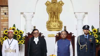 Photo of नंद किशोर यादव ने नागालैंड के 23वें राज्यपाल के रूप में शपथ ली राज्य के विकास और सांस्कृतिक संरक्षण का लिया संकल्प