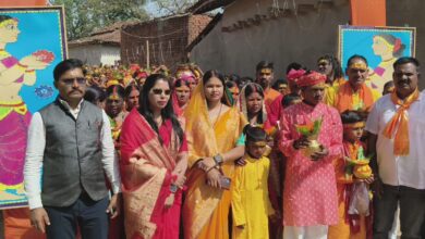 Photo of चंदली ग्राम के ढोठही टोला में भक्ति और आस्था के संग निकली भव्य कलश यात्रा, जिला परिषद उपाध्यक्ष अनीता देवी हुईं शामिल