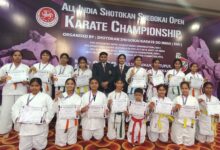 Photo of डिगवाडीह कार्मेल स्कूल की छात्राओं ने कराटे में 32 पदक प्राप्त किया,