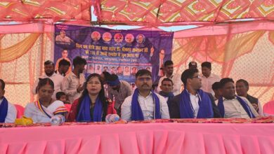 Photo of विश्व रत्न बोधिसत्व डॉ. भीमराव अंबेडकर की 135वीं जयंती के शुभ अवसर पर ग्राम-रजवार, बालूमाथ में भव्य