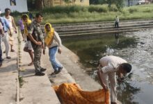 Photo of सिंदरी सहरपुरा शिव मंदिर तालाब में गोगली चुनने के दौरान डूबी महिला दर्दनाक मौत