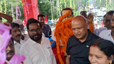 Photo of महान क्रांतिकारी व पूर्व सांसद कामरेड ए.के. राय की पुण्यतिथि पर सिंदरी के पीडीआईएल में पूर्व विधायक आनंद महतो ने किया आदमकद प्रतिमा का भव्य अनावरण