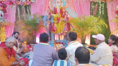 Photo of सेल के टासरा प्रोजेक्ट में कल्यानेश्वरी टासरा माइंस केटीएमपीएल द्वारा धूमधाम से मनाई गई विश्वकर्मा पूजा भारी जनसैलाब के साथ हुआ प्रतिमा विसर्जन